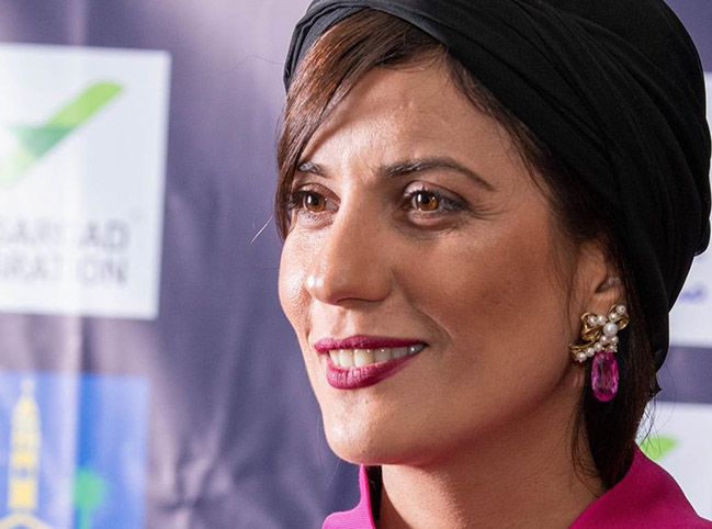 استایل سارا بهرامی در جشنواره فیلم های ایرانی استرالیا
