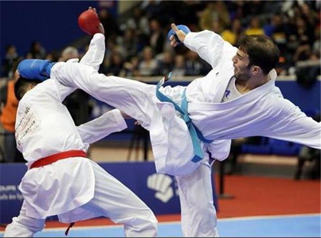 عسگری تنها فینالیست کاراته ایران در روز نخست