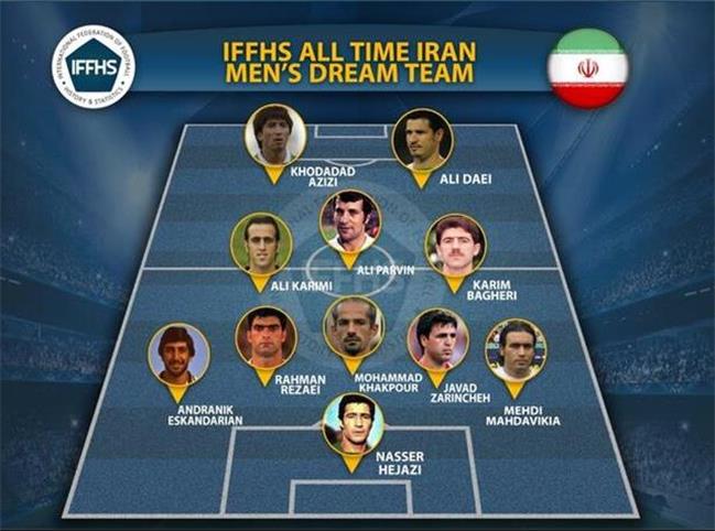 بهترین تیم فوتبال تاریخ ایران از دید سایت تاریخ و آمار