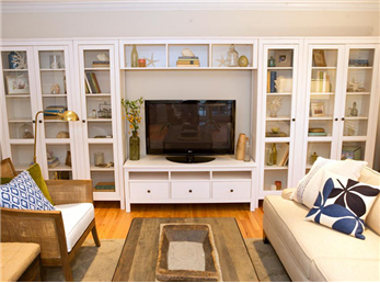 استفاده از کتابخانه در دکوراسیون منزل