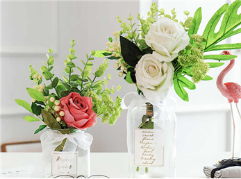 تزیین خانه با گلهای مصنوعی