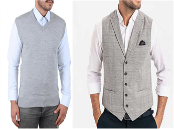 فرق ژیله و جلیقه مردانه چیست ؟