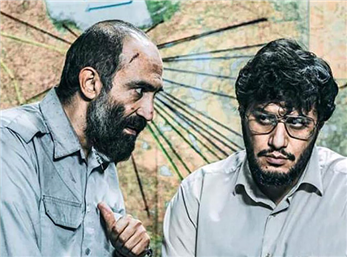 مهران مدیری و پیمان معادی در اکران مردمی رد خون