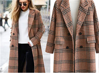 شیک ترین مدل های مانتو و پالتو چهارخانه