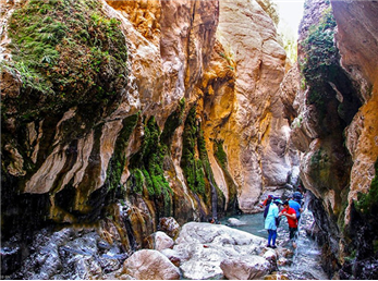 چشمه مرتضی علی  دیدنی ترین منظره در دل کویر