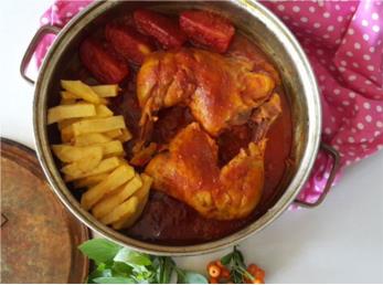 دستور پخت غذای متفاوت با ران مرغ ؛خورشت ترشه کباب امتحان کنید