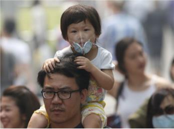 خطر هوای الوده برای کودکان