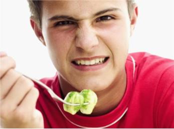 بی میلی به سبزیجات نشانه چیست؟