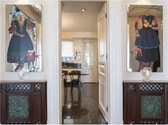 منزل لاکچری شیرین پرتوی  صاحب گالری شیرین