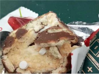 آخرین بررسی در مورد صحت وجود قرص در کیک