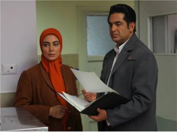 نیلوفر شهیدی بازیگر نقش شکوفه دختر تراب در سریال وارش