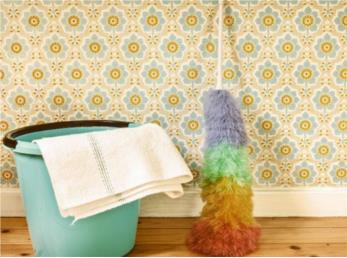 روش‌های صحیح شستشوی انواع کاغذ دیواری