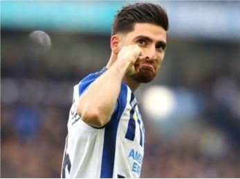 جهانبخش بهترین بازیکن ماه دسامبر برایتون شد