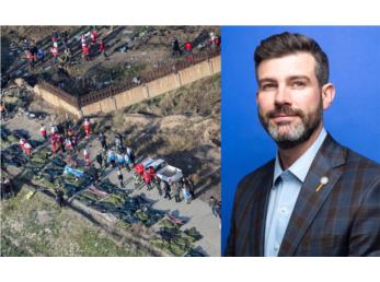 همدردی شهردار ادمونتون کانادا به زبان فارسی با بازماندگان هواپیمای اکراینی