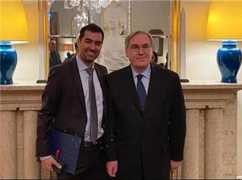 شهاب حسینی نشان شوالیه را دریافت کرد