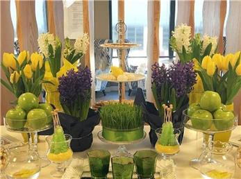 شیک ترین ایده های چیدمان هفت سین 99