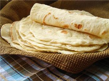 طرز تهیه نان  لواش خانگی