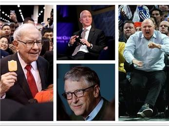 پولدارترین افراد دنیا به تفکیک کشور