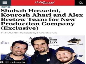 آغاز حضور حرفه‌ای شهاب حسینی  در هالیوود