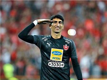 بیرانوند: غفوری عکس مرا بخاطر آرم پرسپولیس منتشر نکرد من هم عکس او را بریدم