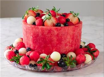 روش‌های ساده و شیک برای سِرو هندوانه+ تصاویر