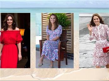 8 نکته که باید از استایل تابستانی کیت میدلتون آموخت/ بررسی استایل تابستانی کیت میدلتون