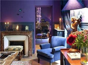 طیف‌های رنگ بنفش در دکوراسیون داخلی