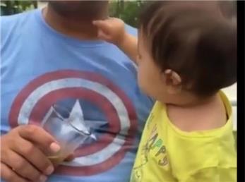 اولین ویدئو از نوردخت دختر رامبد جوان و نگار جواهریان