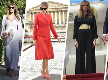 حاشیه سازترین استایل‌های ملانیا ترامپ در جایگاه بانوی اول ایالات متحده