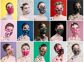 خلاقانه‌ترین ماسک‌های طراحی شده توسط یک هنرمند+ تصاویر