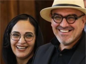 رامین حیدری فاروقی در کنار همسرش رویا نونهالی روی صندلی داوری/ چرا با آریا بحث می‌کنی+ فیلم