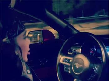 ویدیو بهنوش بختیاری در ماشین میلیاردی