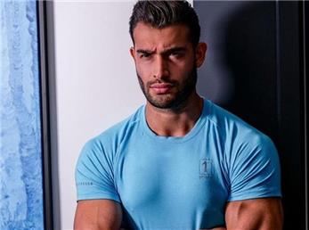 سام اصغری این بار در کنار سوپر مدل امریكایی