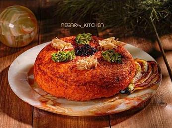 بهترین دستور تهیه ته چین مجلسی همراه با فوت کوزه گری