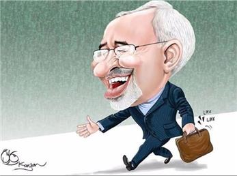 واکنش ظریف به کاریکاتورهایش