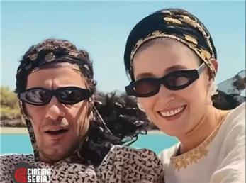 نوید محمدزاده با سه لهجه فارسی تولد فرشته حسینی را عاشقانه تبریک گفت