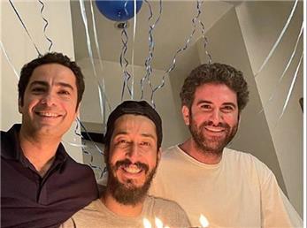 عکسی که نوید محمدزاده برای تبریک تولد هوتن شکیبا منتشر کرد