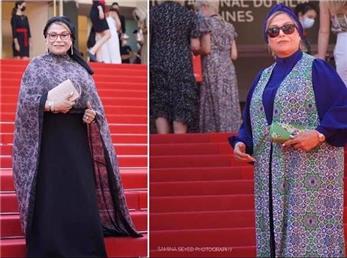 استایل گوهر خیراندیش روی فرش قرمز جشنواره کن