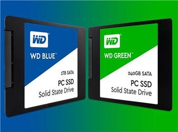 میان رده‌های وسترن دیجیتال؛ تفاوت رنگ سبز و آبی SSD وسترن دیجیتال در چیست؟