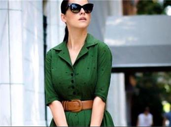 بهترین ترکیب رنگ سبز و ست کردن آن در لباس