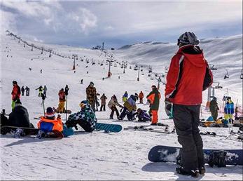 پیست اسکی توچال بازگشایی شد + عکس