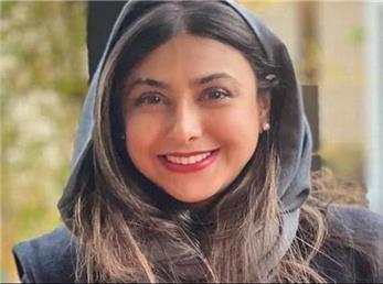 تیپ خاص و فشن «آزاده صمدی» در جشن حافظ