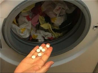 معجزه استفاده از آسپرین بجای مواد سفید کننده در لباسشویی!