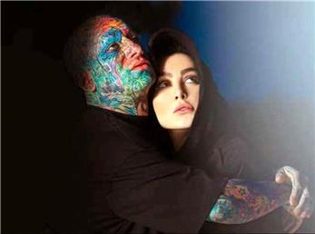 اولین فیلم مشترک امیر تتلو و سحر قریشی در لایو اینستاگرام