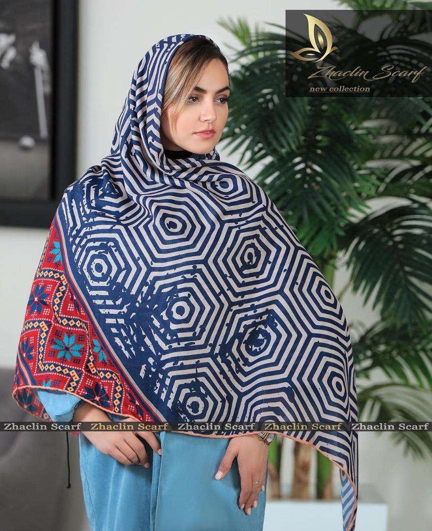 روسری با طرح هندسی مناسب عید سال 99