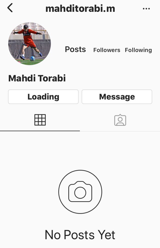 اینستاگرام مهدی ترابی