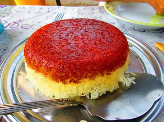 برنج کته یا آبکش