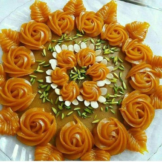 تزیین حلوا
