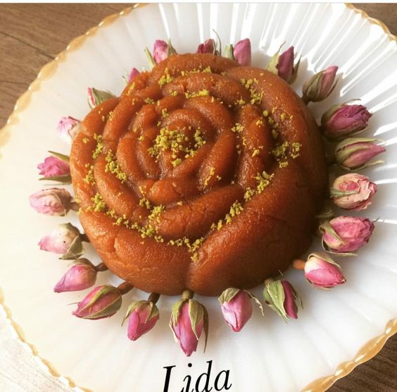 تزیین حلوا