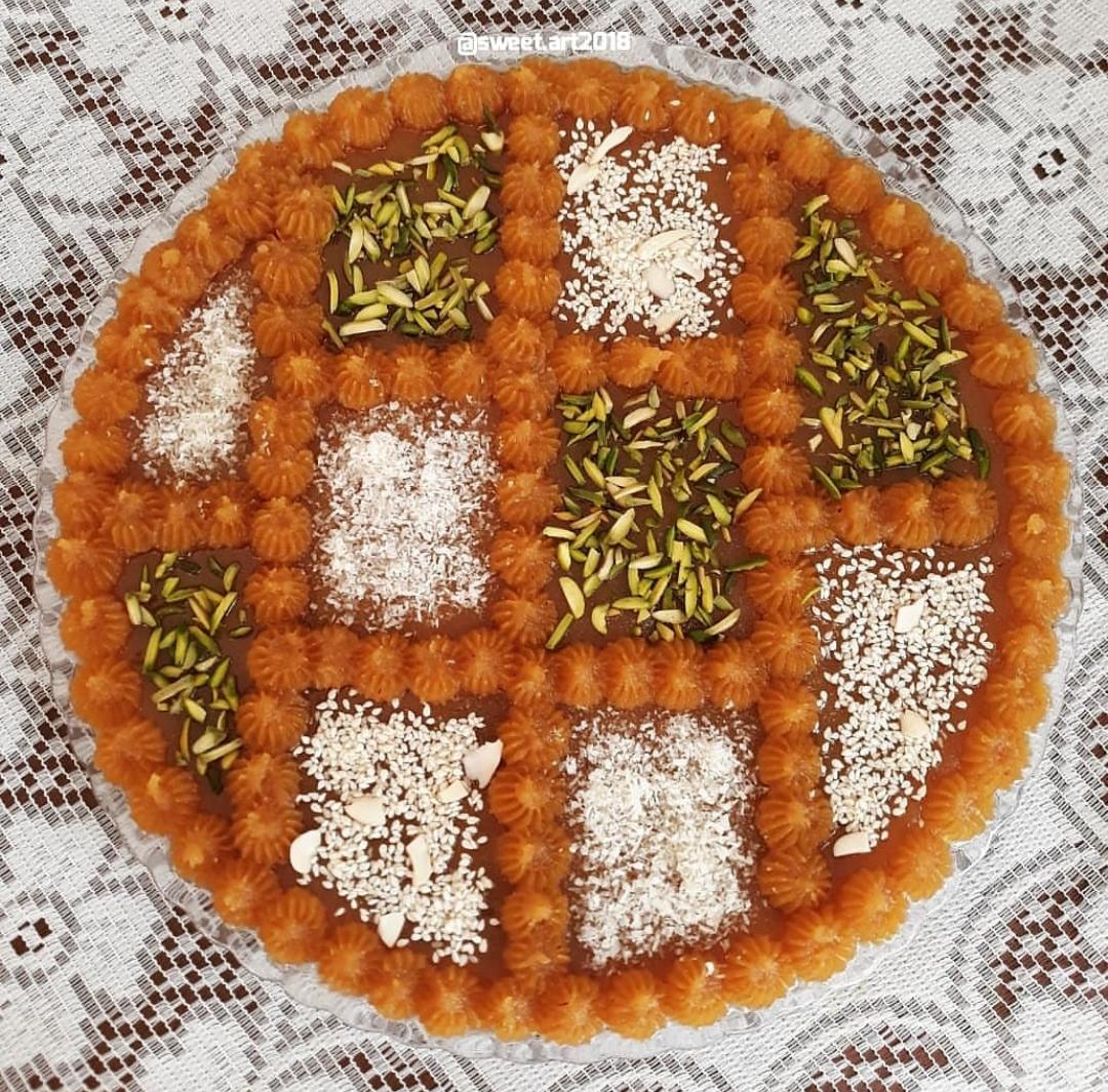 تزیین حلوا